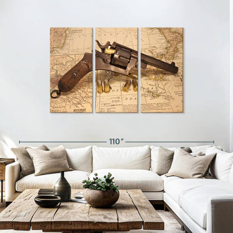 Conquer The World, 48" H x 74" W