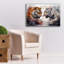 «Epic Graffiti», «Wild Life Of Predators In Watercolor 10» par Momart, art mural sur toile-106415111