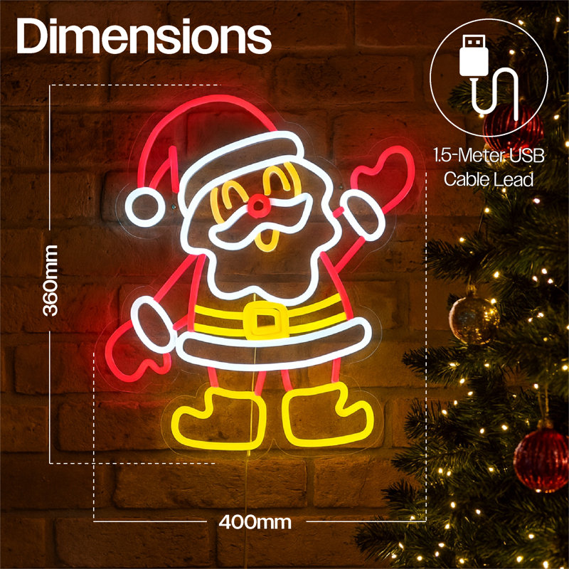 LED Lighted Window Décor