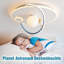 Flush Mount Lighting LED Modern Design Astronaut Ceiling Light Dimmable With Remote Control-122037180-122037181
