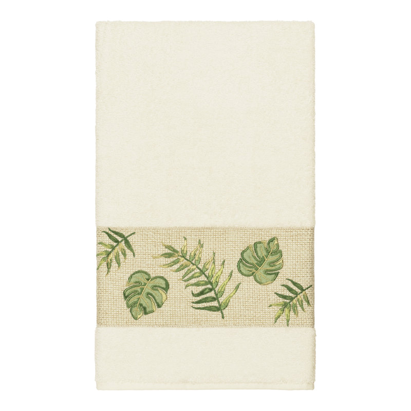 Zoe Turkish Cotton Midweight Bath Towel, Cream