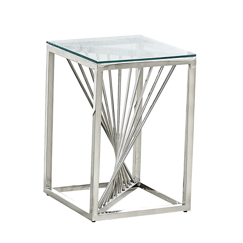 Table de bout Rayes