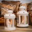 Nicola Spring - Metal Hanging Tealight Lanterns-50928617-123132312-128763608