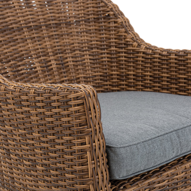 Truss Outdoor Teak Dining Armchair