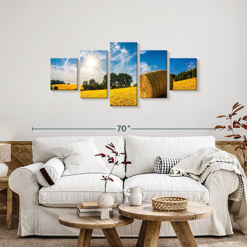 Balles de foin, H 24 po x l 55 po
