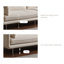 Canapé modulaire blanc en similicuir-1525461288