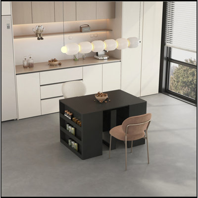 Table de salle à manger extensible pliable pour 1 à 10 personnes