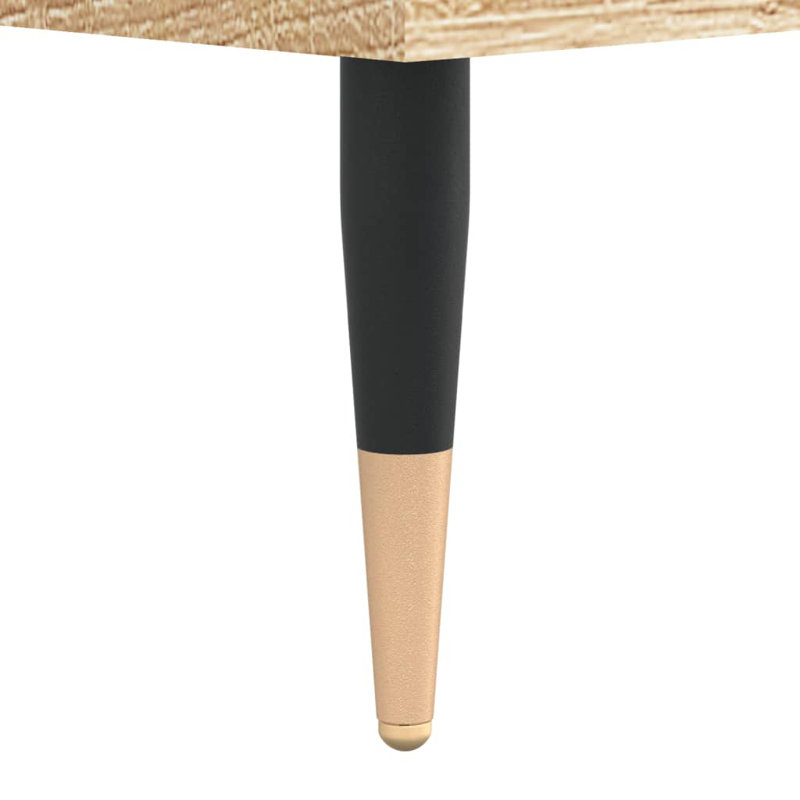 Mikera Coffee Table with Storage, Sonoma Oak