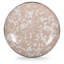 Taupe Swirl Enamelware Appetizer Plate