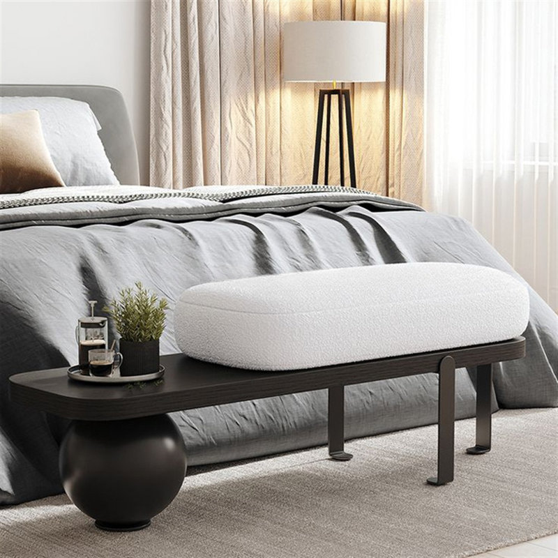 Banc blanc italien de luxe léger italien
