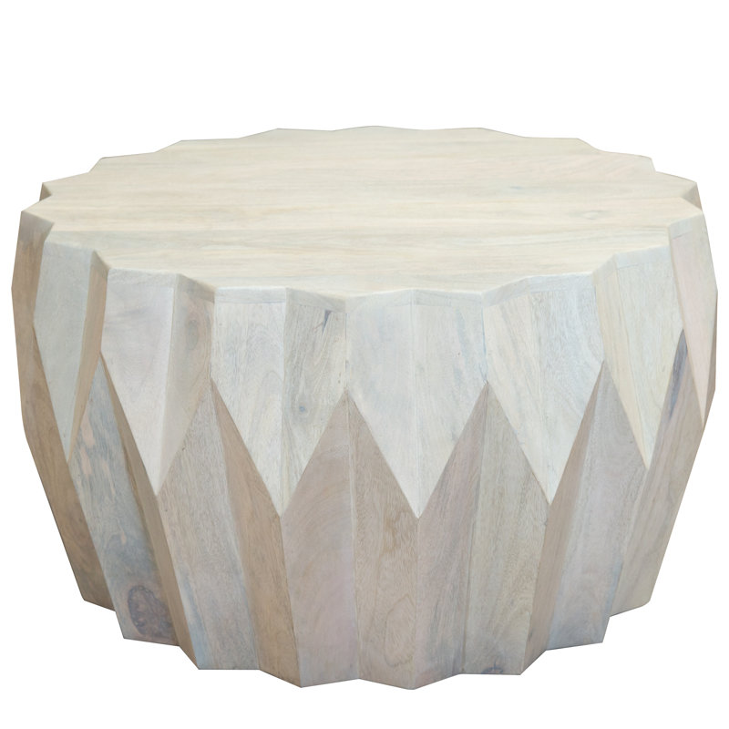 Chantel Coffee Table-Whitewash
