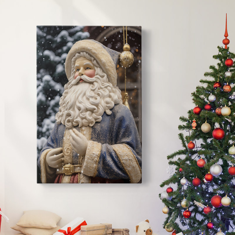 Art des Fêtes de Noël - Toile tendue avec châssis DII, H 48 po x l 32 po