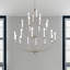 Lustre étagé style chandelier à 24 lumières Maynes-1162536031