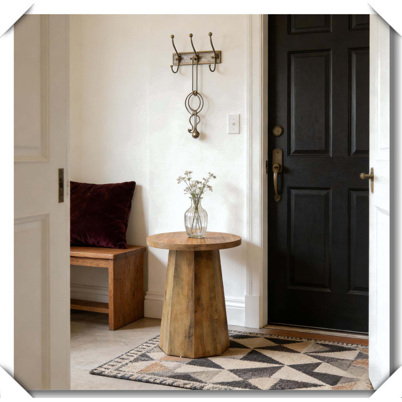 Table d'appoint en bois