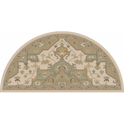 BuckHill Hand Tufted Wool Oriental Indoor Rug
