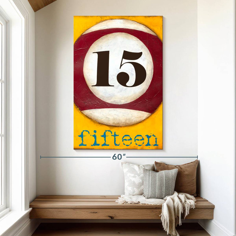 Senne Graphic Pool XV, 51" H x 34" W