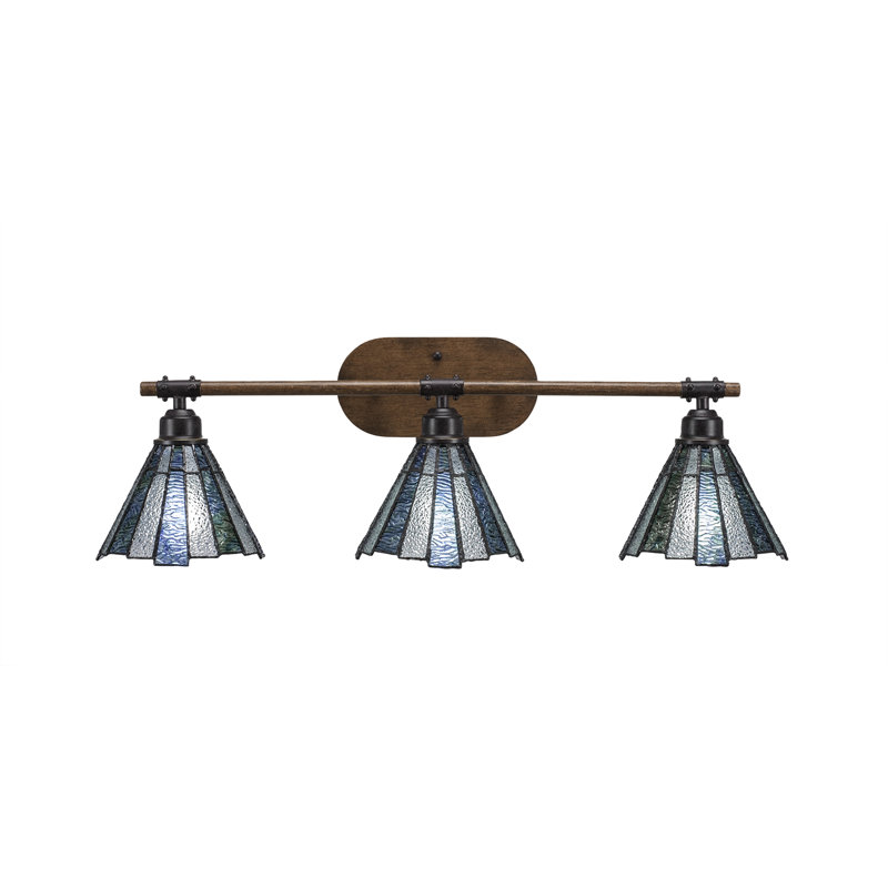 Barre d'éclairage 3 lumières Blacksmith