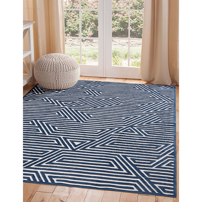 Jumel Chenille Geometric Rug