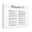 Romans 13 - Wrapped Canvas Print-2057295887