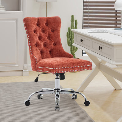 Chenille Tufted Office Chair