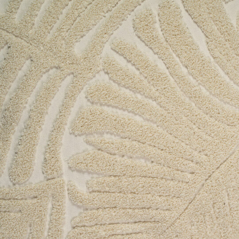 Brianamarie Abstract Cream Square Euro Pillow Cover