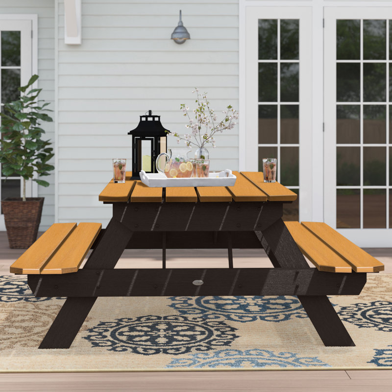 Sohi Patio Dining Set with, Saddle