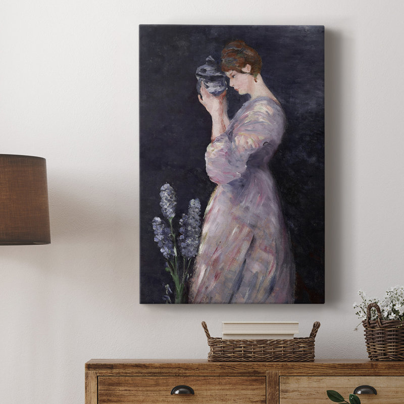 Impression de portrait rétro Cxxiv - galerie enveloppée de cavas, H 48 po x l 32 po