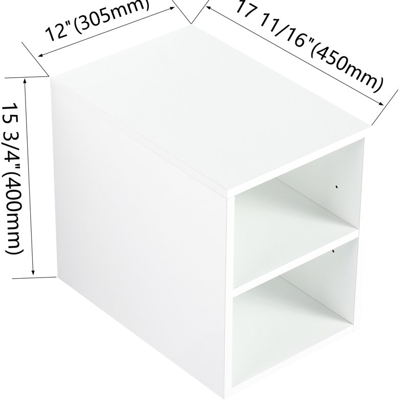 Meuble-lavabo 48 po avec rangement latéral et lavabo