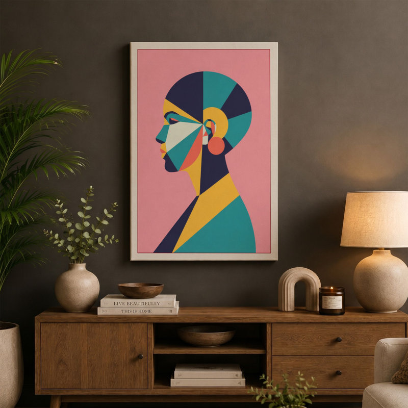 Print, 24x16 - 61.0 x 40.6 cm, Ochre Border