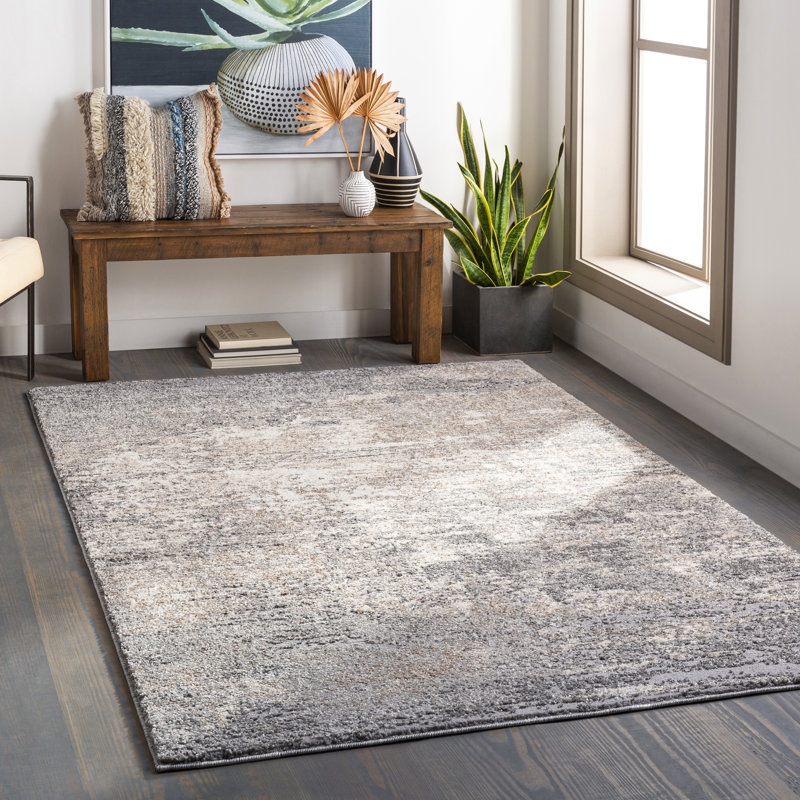 Aderyn Abstract Indoor Rug, Rectangle 7'10" x 10'