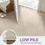 Tapis d'intérieur lavable texturé antidérapant en laine-1295525239