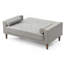 Causeuse contemporaine grise pour deux-731034890