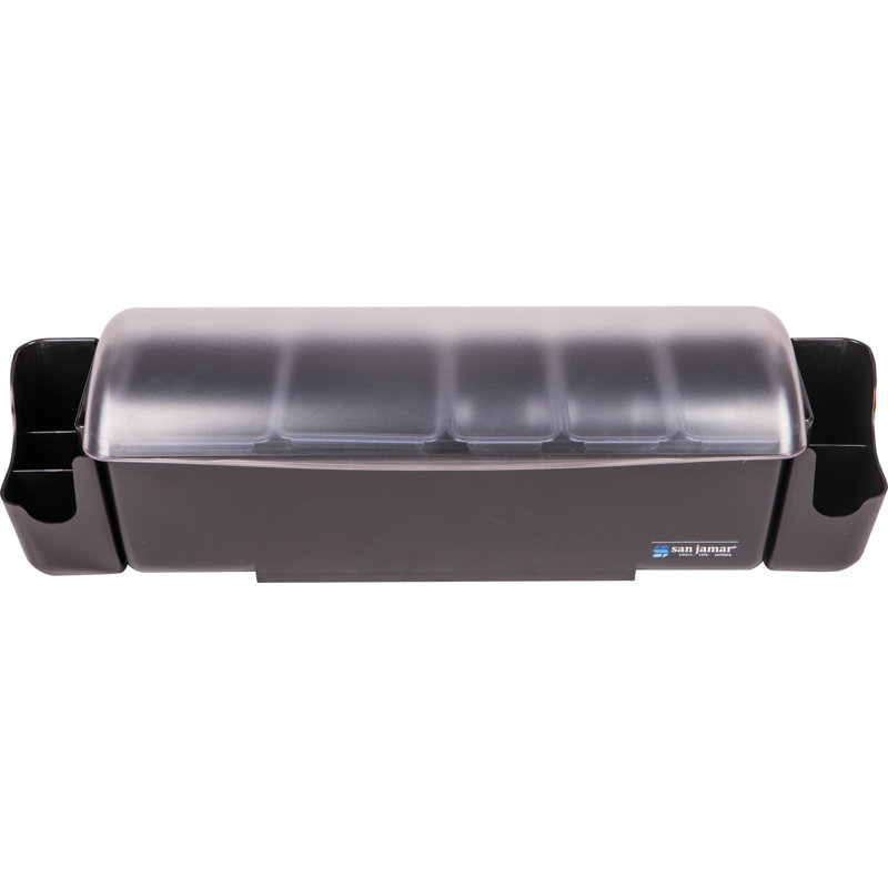 Contenant alimentaire rectangulaire en plastique 9 pintes avec couvercle Carlisle