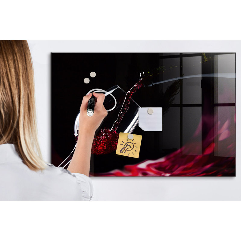 Magnetic Glass Dry Erase Board
