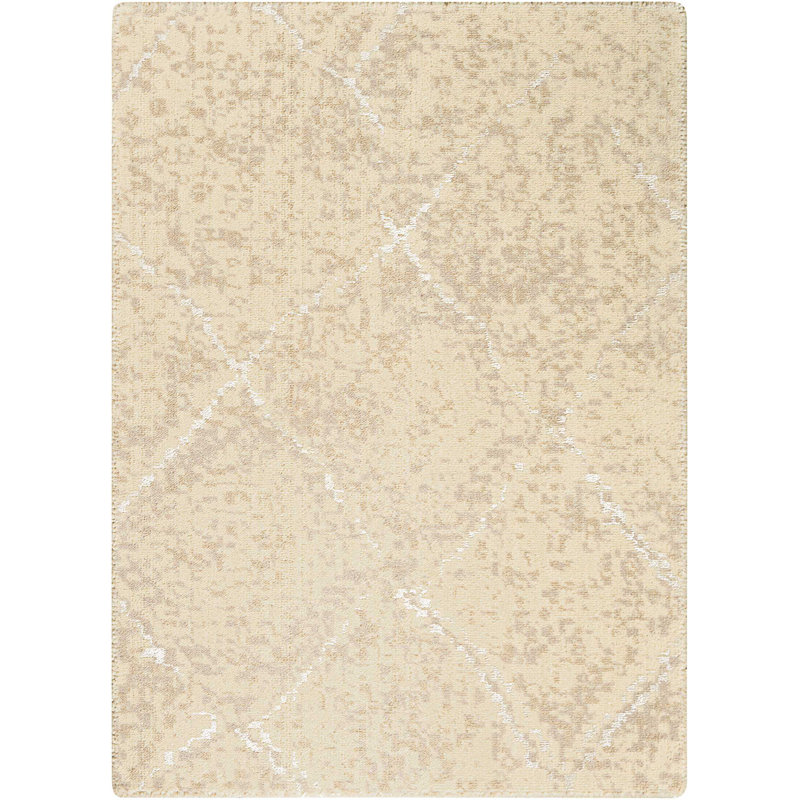 Tapis éclectique brun Dewitt, Rectangle 2 pi 3 po x 3 pi