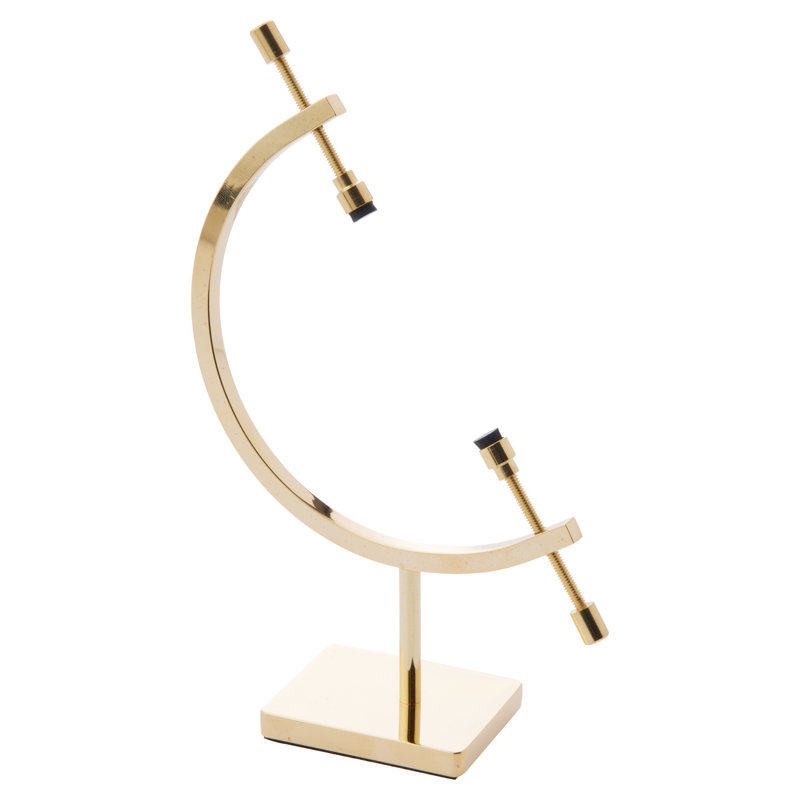 Chiverton Caliper Stand, Gold, 6.25" H x 4" W x 1.5" D