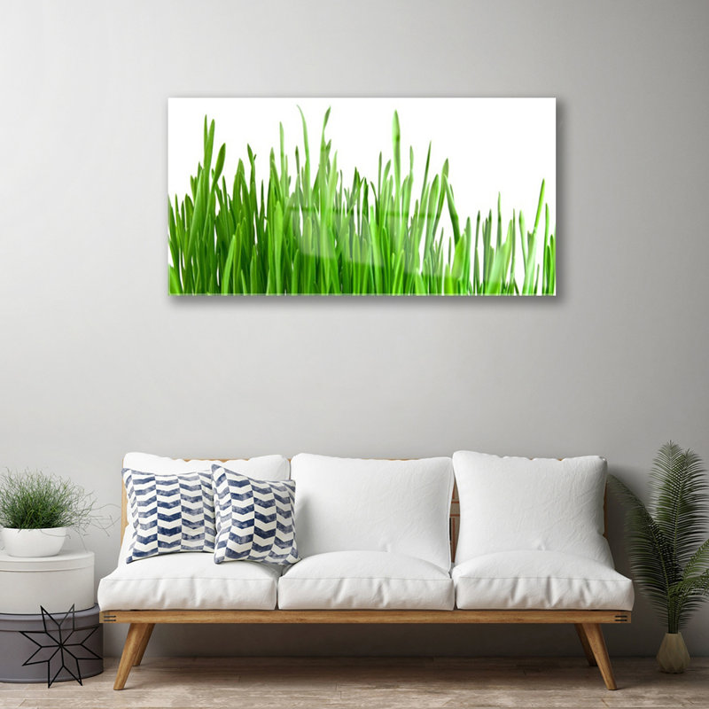 Grass - No Frame Print on Glass