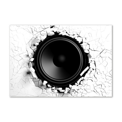 Speaker - Wrapped Canvas Print