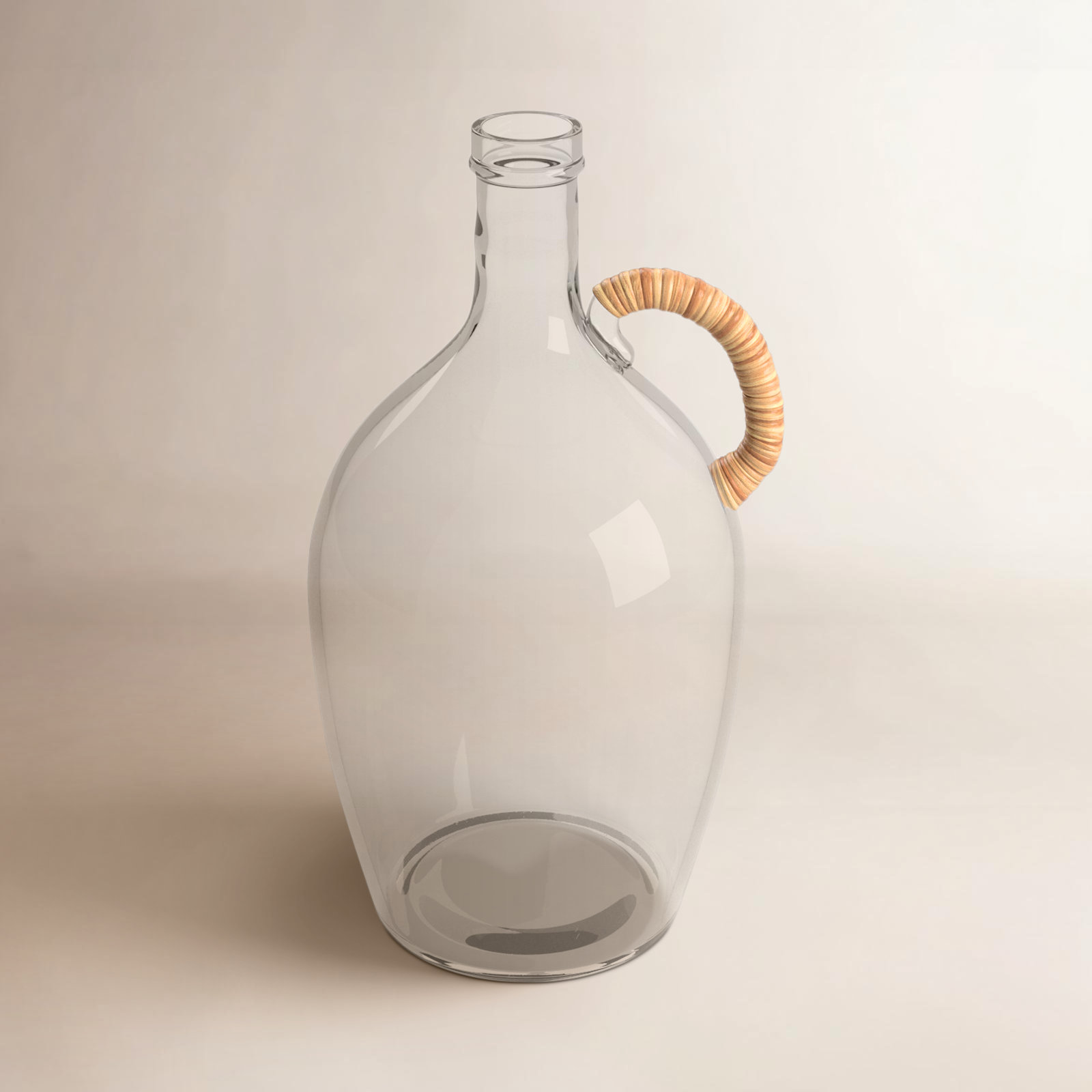 Arnelle 9.5'' Glass Decorative Bottle