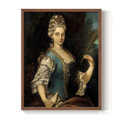 «Vintage Portrait Print Cxxxv» sur papier