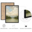 Reproduction de paysage encadrée pour la maison - 11 po x 14 po-116561387-116561377