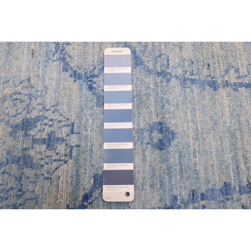 Tapis bleu Vibrance 9 pi 0 po x 12 pi 4 po