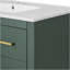 36'' Bathroom Vanity With Ceramic Sink Combo, Wood Frame Bathroom Storage Cabinet, Freestanding Vanity Set With 3 Drawers& Soft Closing Doors