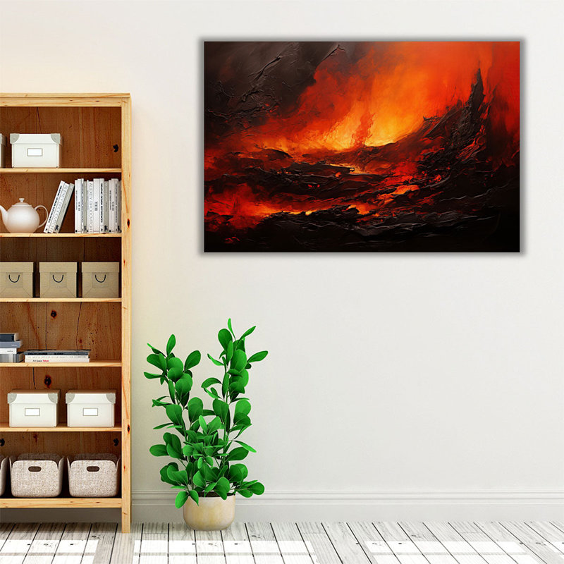 «Angry Volcano», H 12 po x l 18 po