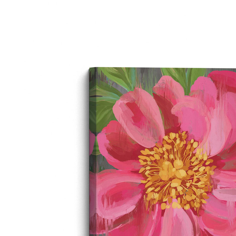 «Top View Bouquet» par Cat Thurman Designs, reproduction d'art, L 30 x H 40, Ne s’applique pas, Toile non encadrée