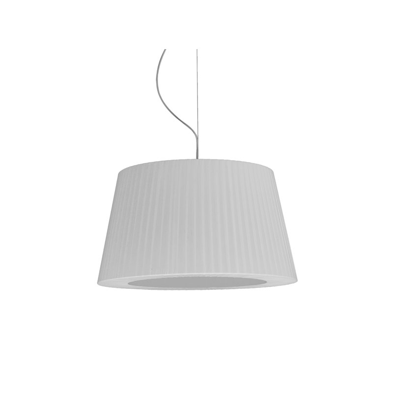 Cortese 2 - Light Drum Pendant, White