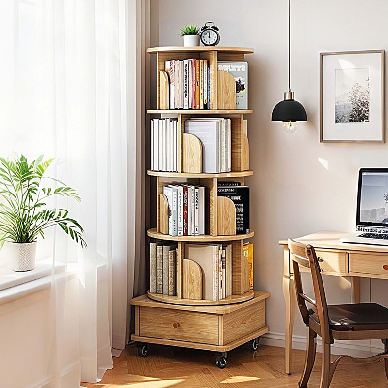 46cm W Corner Bookcase