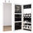 14.5'' Wide Wall Jewelry Armoire With Mirror & Led Light-205587813