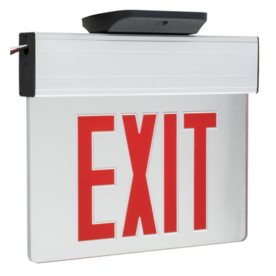 Edge Lit LED Exit Sign