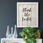 «Flush the toilettes», art textuel sur toile-61354202-61354204